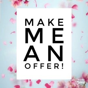 I'm open to bundling and bartering!